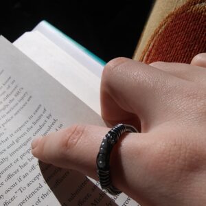 Black and Silver Wire