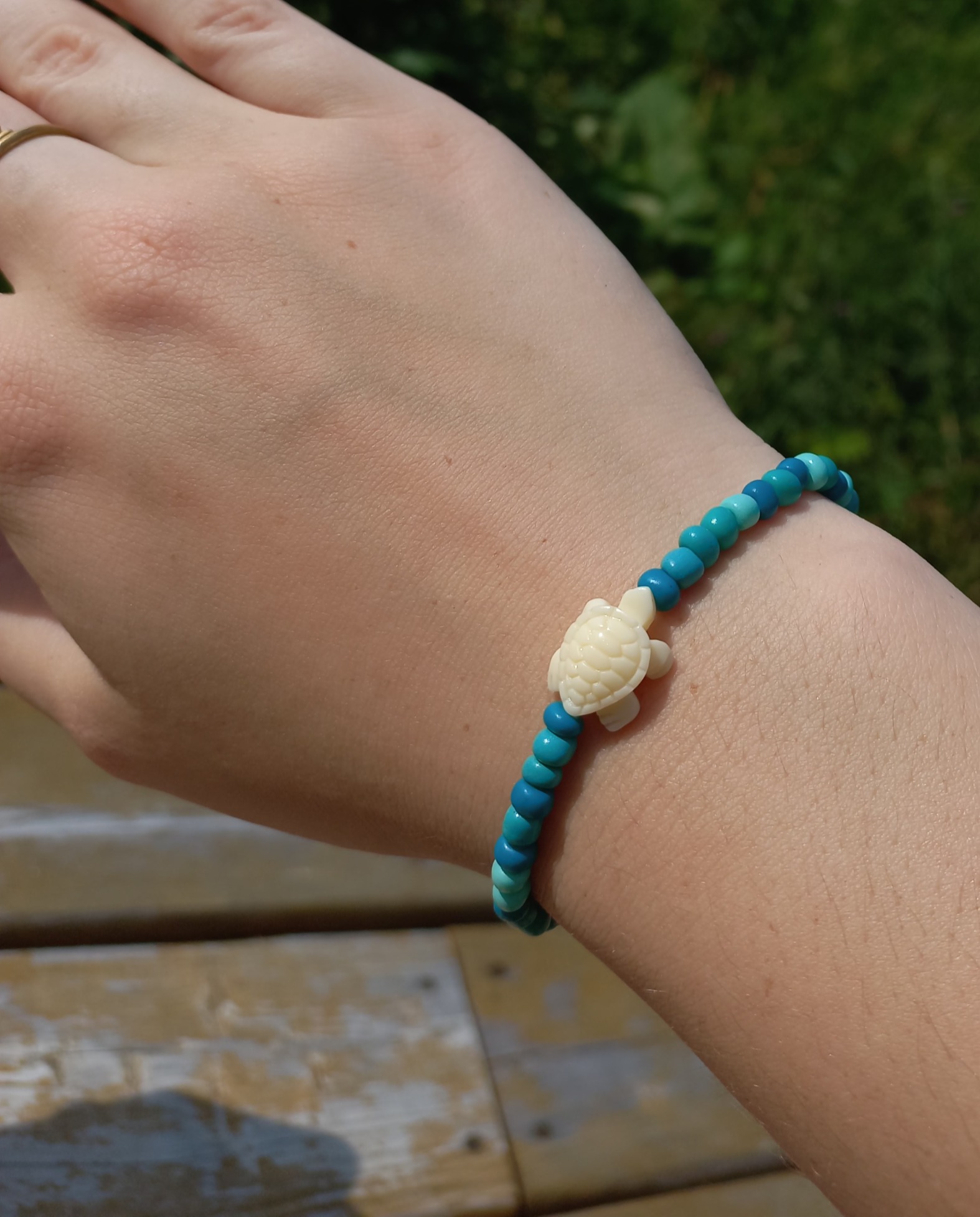 Ivory Turtle Bracelet